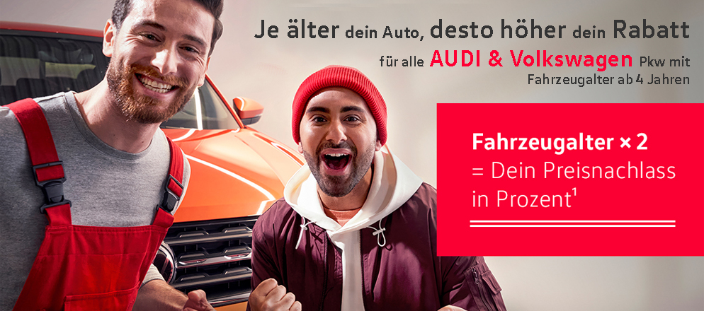 Teilerabatt AUDI & VW