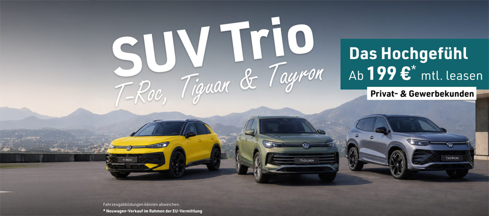 SUV Trio